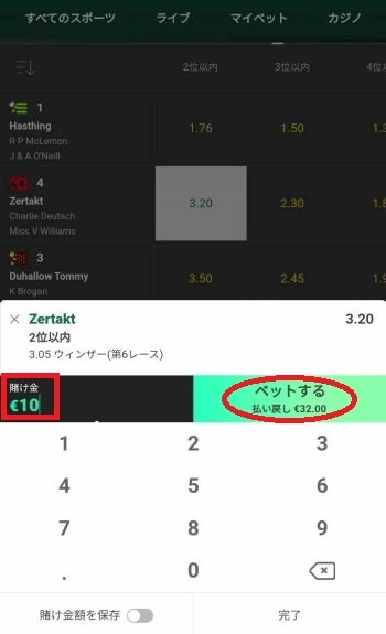 競馬 ブックメーカー 賭け方