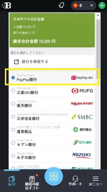 Paypayカジノ 入金