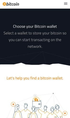 Bitcoin Walletのスマホ版公式サイト