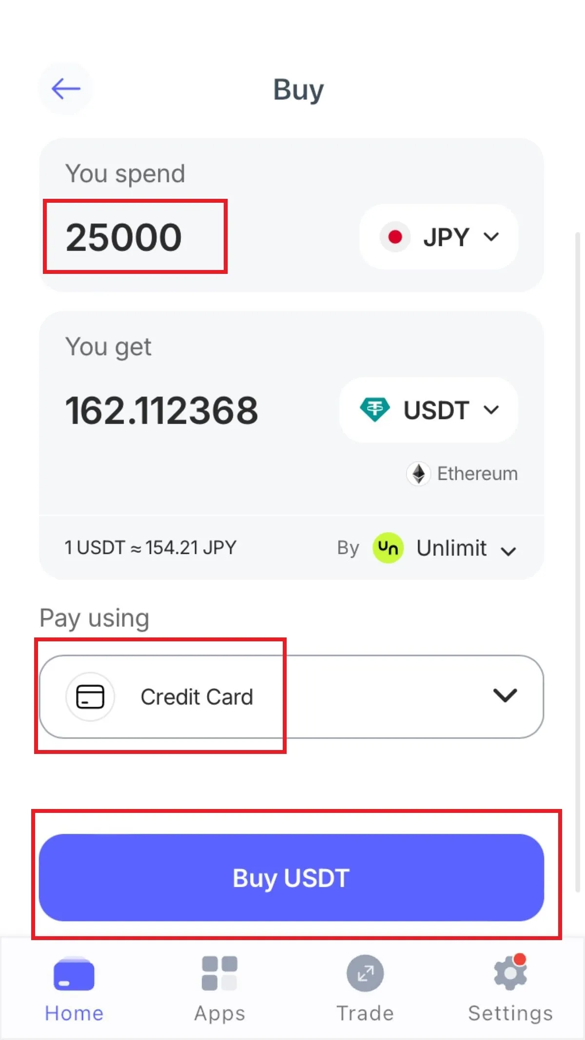 Best Wallet インストール④