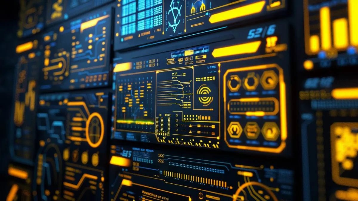 金融サービスのシステム画面