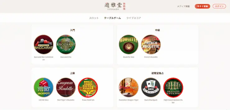 ビデオポーカー 無料ゲーム