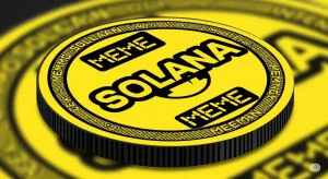 ソラナとミームコインを表す仮想通貨