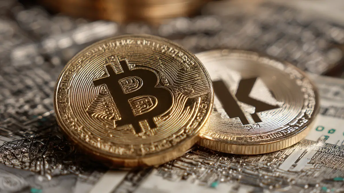 金色のビットコイン