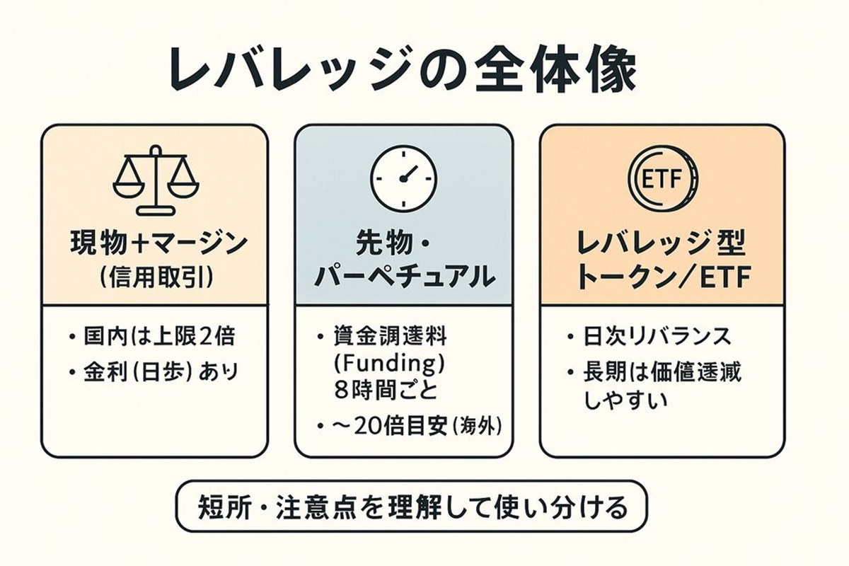 仮想通貨取引所のレバレッジの全体像